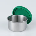 Children's Stainless Steel Snack Container Small Round Soup Cup Bowl Baking Mixing Bowls Set with Airtight Lids Kinderbrotdose