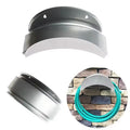Heavy Duty Wall Mounted Iron Garden Hose Reel Metal Water Hose Holder for Outdoor Use