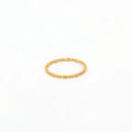 Joolim Jewelry Wholesale 18K Gold Plated Beads Stainless Steel Dainty Rings for Women Statement Rings