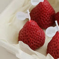 J1105 DIY 3D Birthday DIY Decoration Fondant Mould 15 Cavity Strawberry Silicone Candle Mold
