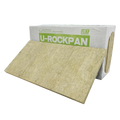 CE FM Approval Waterproof Partition Wall Mineral Wool Panel 80kg/m3 50mm Curtain Wall Thermal Insulation Rock Wool Board