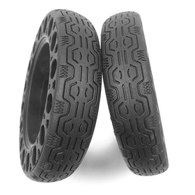 New Image Max G30 Electric Scooter with 10-Inch Honeycomb Tire 10 X 2.125 Solid Non-Pneumatic Damping Rubber Tyre Shock Absorber