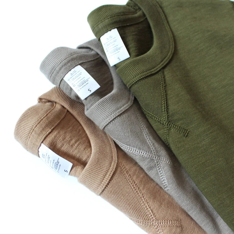 YLS Hot Selling Man Urban Casual Wear Tee Shirt Custom Printing 280gsm Seamless 100% Slub Cotton Tshirt
