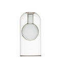 Double Layer Glass Single Flower Vase Glass Double Wall Glass Bud Flower Vase for Home Table Decoration