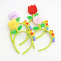 Wholesale Custom Funny Cute Cartoon Kids Hair Jewelry Christmas Flower Headband for Women Girls