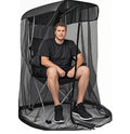 Modern Style Outdoor Swing Chair Canopy Courtyard Courtyard Mosquito Net & Garden Shading Bed Yarn Net MegaBDM