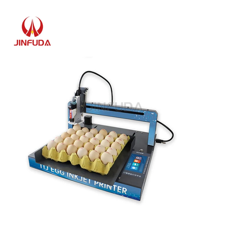 Small Character Inkjet Printer for Egg Date Coding Logo Printing Printer Machine