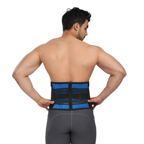 Neoprene Double Pull Back Lumbar Support Belt Spine Decompression Lower Back Support Spine Brace Exercise Belt