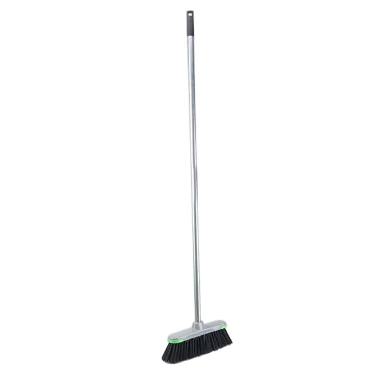 DOOSO Wholesale Home and Garden Floor Cleaning Tool Push Broom Plastic Brooms Soft Broom