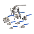 Npt Bsp Thread Ends Full Bore Ball Valve 1/2 1/4 3/8 3/4 1 2 3 4 Inch Ball Valve