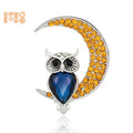 2025 New Style Alloy Designer Brooch Women Rhinestone Eagle Shape Brooch Pins Channel Brooch
