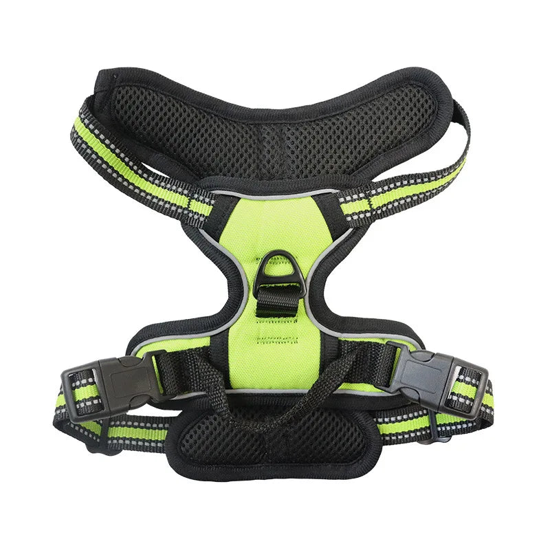 In Stock High Training No Pull Breathable Mesh Reflective Sport Big Dog Harness Vest