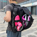 SeeMore Professional Speed Skating Backpack Waterproof Thickened Roller Skates Bag Portable Carrying Bag for Ice Skating