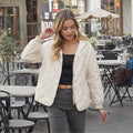 Women Windproof Short Slim Puffer Coat Spring Autumn Puffer Jacket