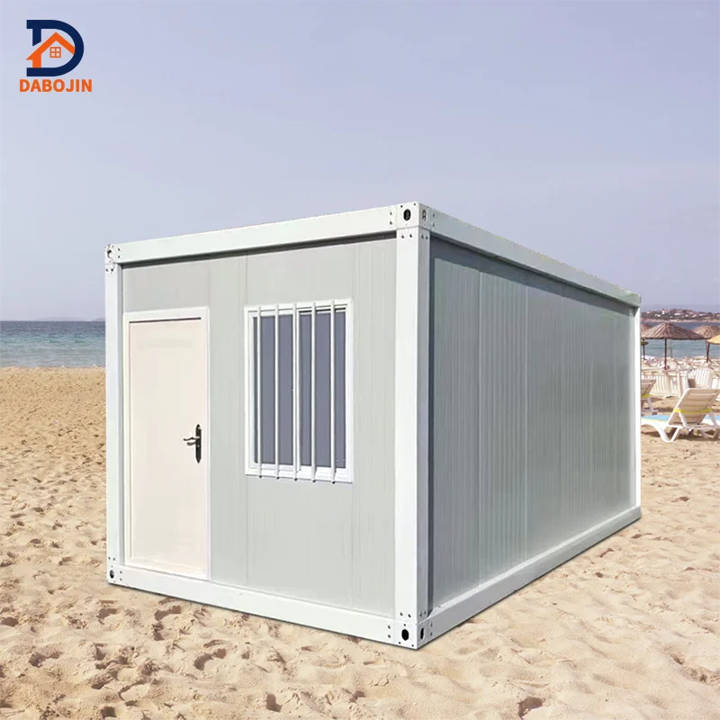 Chinese Prefabricated Container House Moisture-proof Steel Structure Wooden Sandwich Panel for Living Screw Splicing Design