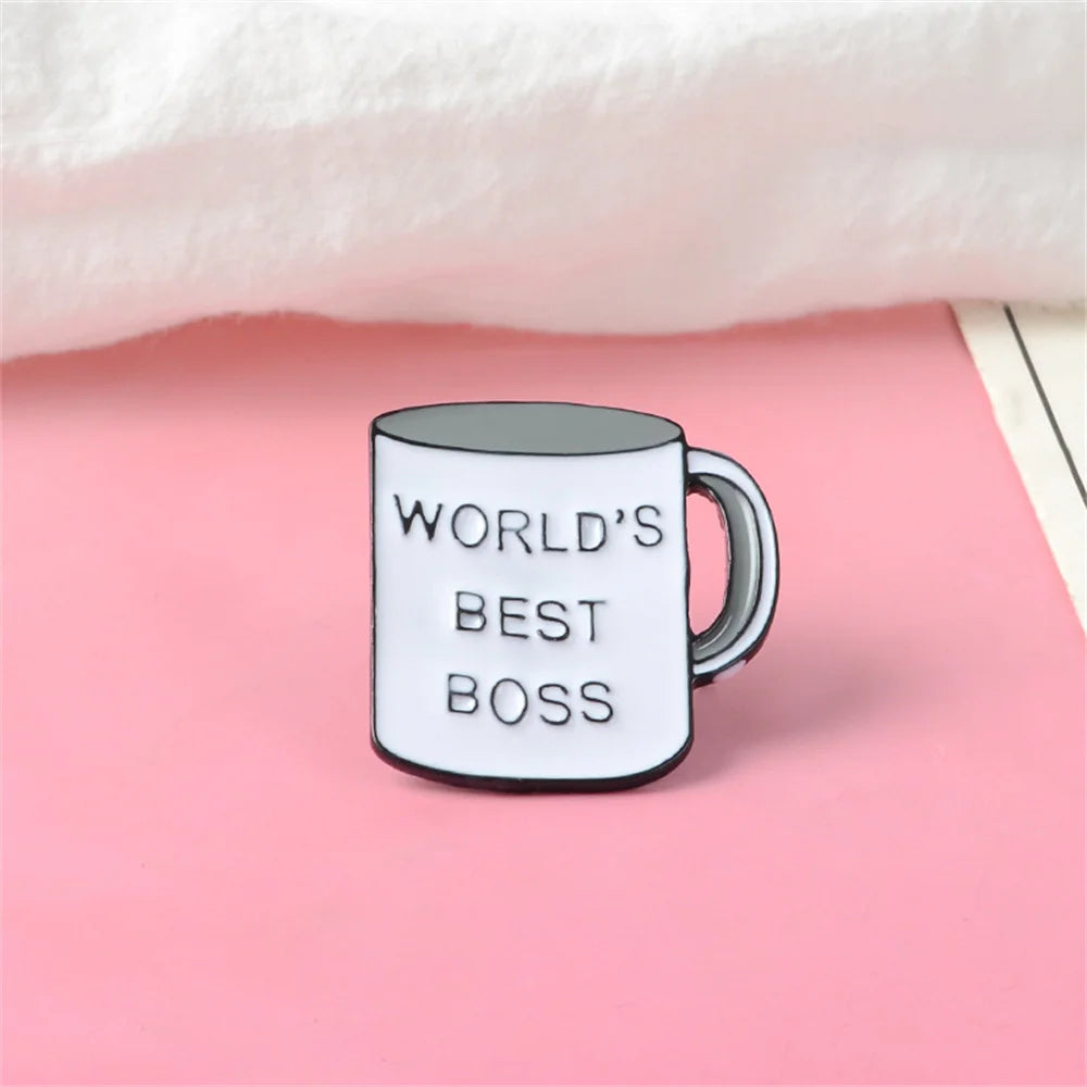 12years Manufacture Customized Dyed Black  Round Shape Metal Soft Enamel Badge Letter Enamel Lapel Pin
