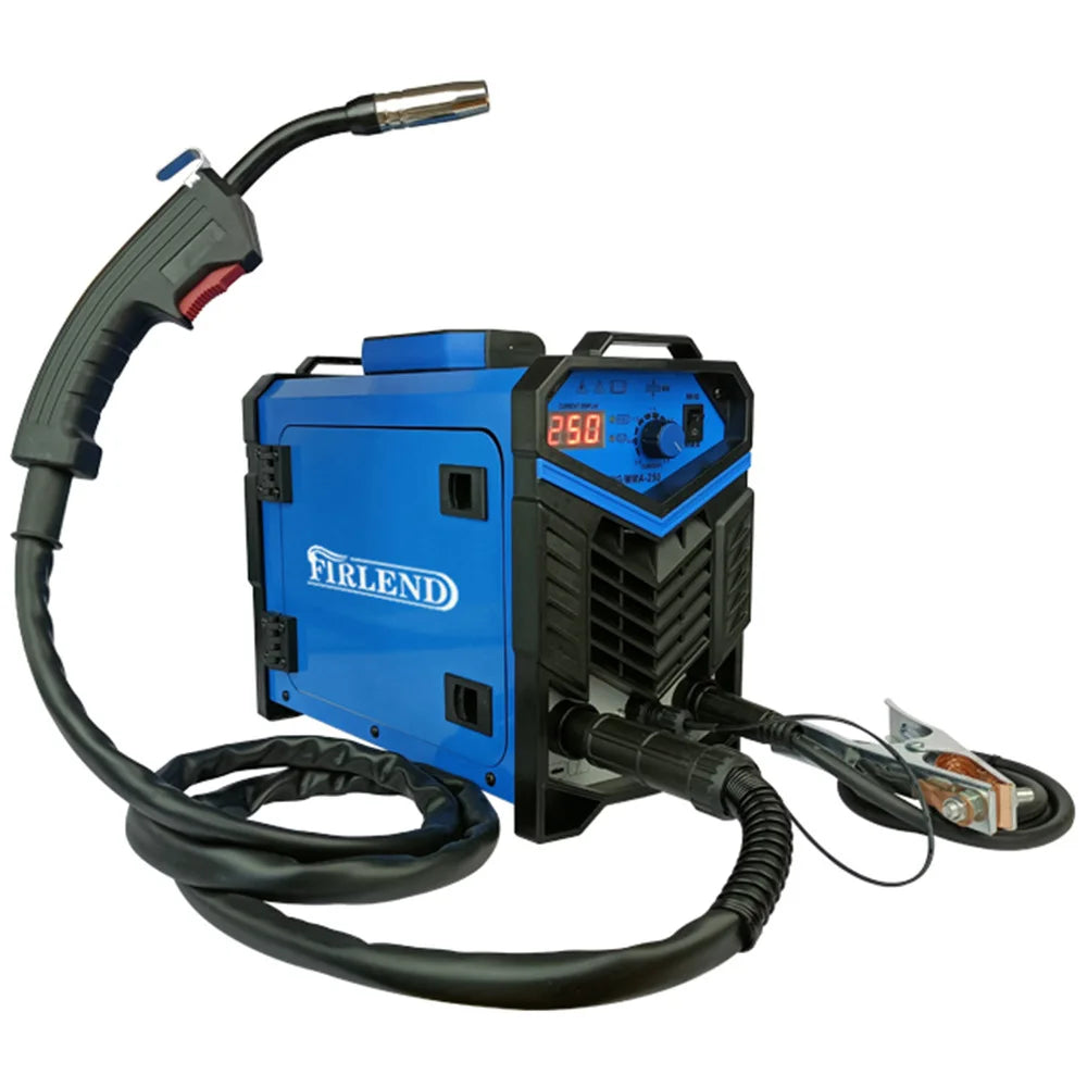New 110V/220V CO2 Gas Shielded Welder 2 in 1 Portable MMA/MIG 250A  Arc IGBT Inverter Airless Secondary Bonding Welding Machine