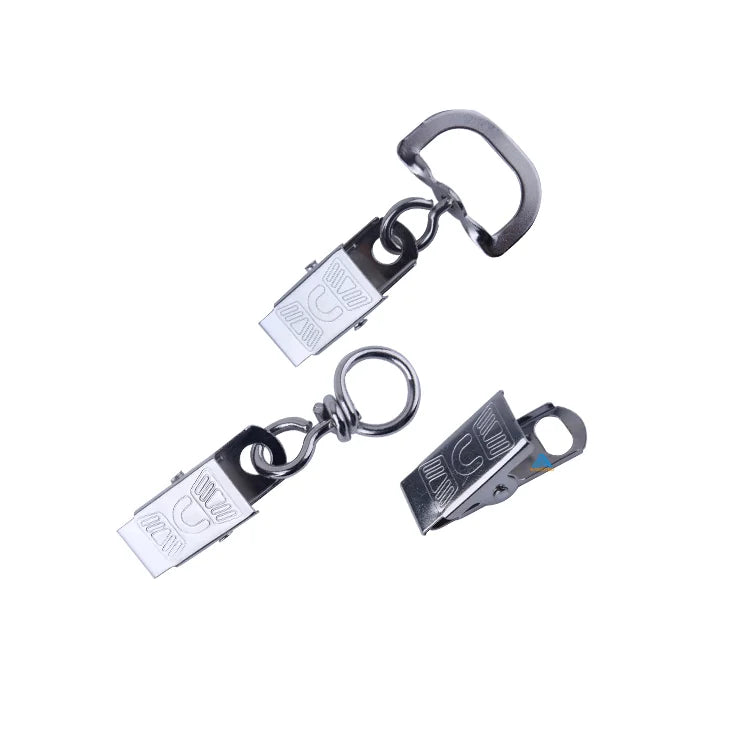 Metal Buckle Safety Clip Pull Reel Polyester Lanyard Accessories
