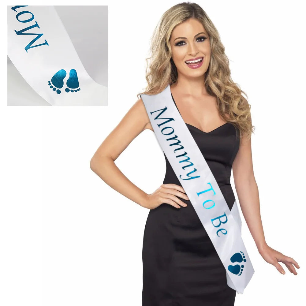 Personalised Ceremonial Sash for Bride to BE MOM to BE Birthdays and Any Occasion Party