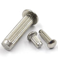 Oem Custom High Precision Stainless Steel Knurled Rivets
