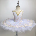 Girls Performance Wear White New Tulle Tutu Skirt Little Swan Professional Ballet Tutu