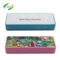 Prosub Custom Sublimation Pencil Holder Case School Supplies Plastic Blanks Sublimation Pencil Cases