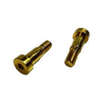 Yellow Zinc Chromate Metal Seat Bolt OEM Custom 304 Stainless Steel Hex Bolts CNC Lathe Machining Steel Bolt