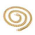 10mm Width 18k Gold 316 Stainless Steel Steel  Pet Dog Collar