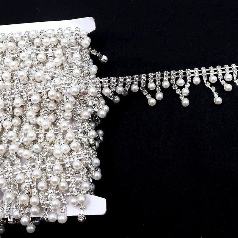 E025 Wholesale Rhinestone Chain Decoration for Rhinestone Laces Chain Rhinestone Chain Plastic