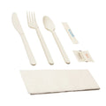 100% Biodegradable CPLA Fork 7" High Temperature Resistance Custom Logo BPI Certified for Restaurant & Party Use