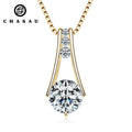 925 Sterling Silver Original Certified 8mm 2.0ct D Color VVS1 Moissanite Trapeze Pendant Station Necklaces