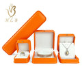 FREE Sample Dutch Luxury Jewellery Boxes Custom Pu Leather Jewelry Packaging Boxes with logo