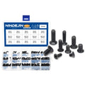 450pcs Carbon Steel Computer Notebook Laptop Screws Kit Mini Countersunk Flat Head Phillips Machine M2 M2.5 M3 Metric