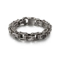 New Stainless Steel Jewelry Personality Retro Punk Man Domineering Titanium Steel Bracelet