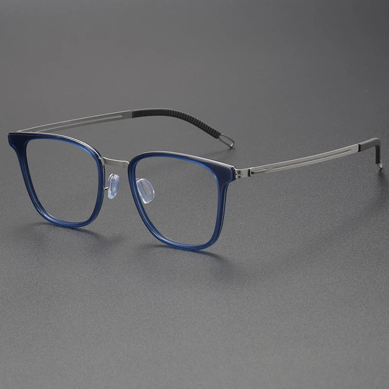 8202301 Optical Glasses Frame Fashion Frame Glasses Women Luxury Titanium Eyeglasses Spectacles Art Deco Eyewear