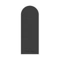 4mm 5mm Eco Friendly Customized Design Logo Oval Yoga Mat Shape Yoga Mats Thick PU Rubber Curve Arch Shape Yoga Mat