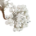 Factory Direct Cheap Price Dried Flowers for Outer Christmas Wreath Raw Material Decoration Artificial Berry 80 Heads
