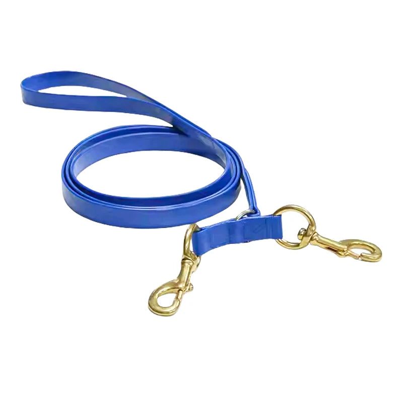 Wholesale Cold Resistant PVC Horse Leash Custom Logo Red Model Waterproof Equestrian Lead Rope for Training Riding and Halter