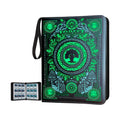 MIO 9-Pocket Card Binder with Sleeves Premium PU Collector Card Album for MTGTCG & Yugioh Double Sided Design 900 Pages