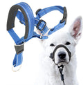Gentle Leader Dog Head Collar No Pull Soft Padded Nylon Head Halter with Striped Pattern Stops Heavy Pulling