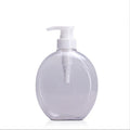 500ml Customized Flat Circular Shower Gel Bottle Package Shampoo Bottle Washing and Protecting Flasks