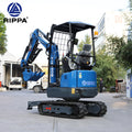 Factory Price Mini Bagger Earth-moving Machinery EPA Engine Small Digger Construction Machinery New Mini Excavator