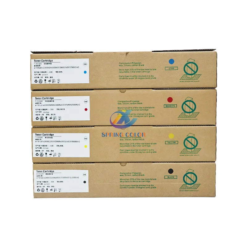 Factory Directly Hot Selling TFC505 Color Toner Cartridge T FC505 Compatible for Toshiba E-Studio2000 2500 2505 3005 4505 5005AC