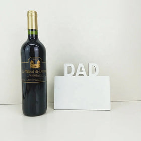Father's Day Sales Items DAD Photo Frame Wood Daddy Photo Panel Blank Custom Printing Photo Block