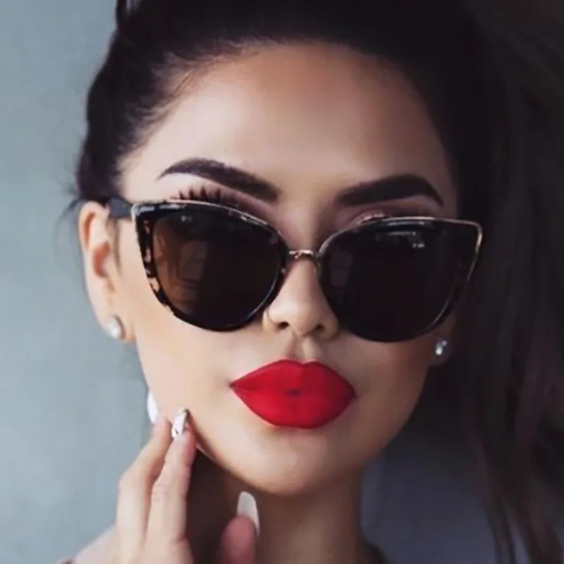 GWTNN Oculos De Sol Women Luxury Brand Designer Vintage Gradient Glasses Retro Luxury Cat Eye Sunglasses