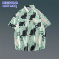 Summer New Pattern Beach Shirt Men's Sublimation Printed Floral Men Shirts MOQ 50 Pieces China Suppliers