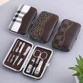 Manicure OEM Custom Logo Professional Manicure Set Tools Portable Nail Clipper Kit