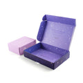 Custom logo Clothing Packaging  Delivery Mailing Corrugated Box Small Paper Women Underwear Packaging