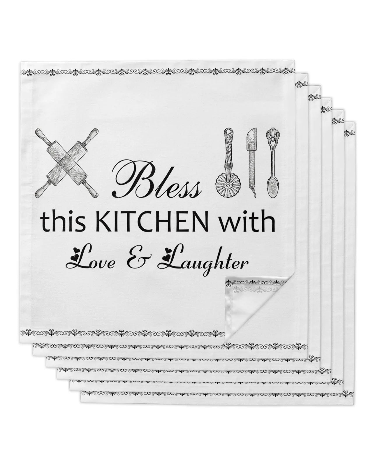 Solid Washable Reusable Polyester Napkins with Hemmed Edges for Home Holiday Party Wedding Decoration 20 X 20 Inch