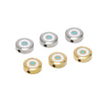 Factory Wholesale Bracelet 11mm Double Hole Flat Loose Beads for Diy Jewelry Making Necklace Bracelet Accessories